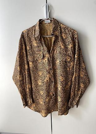 Рубашка 100% шелк /блуза французская