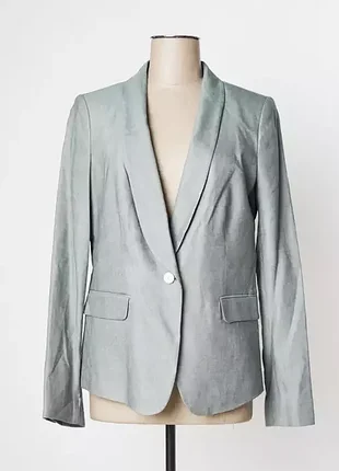 Зеленый блейзер tommy hilfiger s лен+вискоза  состояние новое