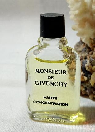 Monsieur de givenchy haute concentration, 3 мл, оригинал, винтаж