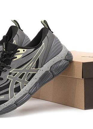 Мужские кроссовки asics gel-quantum 360 grey black 41-42-43-44-45