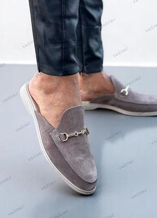 36-41 рр  сабо з закритим носком натуральна шкіра/замша білий, чорний, бежевий, капучино