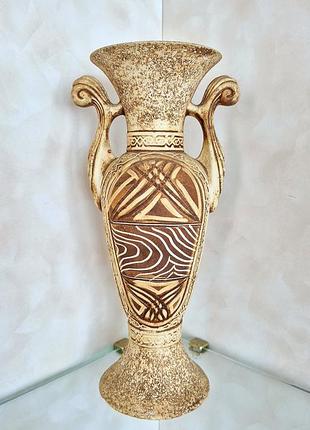 Ваза керамічна вінтажна грецький стиль вінтаж