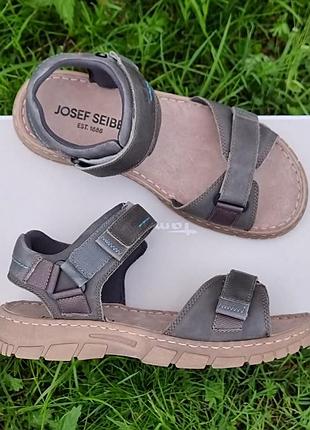 Мужские сандалии josef seibel, маломерят, 44р. на стопу 28 см