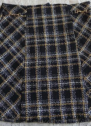 Твидовая юбка 7