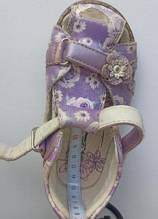 Босоніжки для дівчинки 5