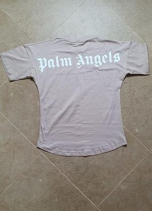 Футболка от palm angels тиска тенниска пальто энджелс кофта лонгслив свитшот