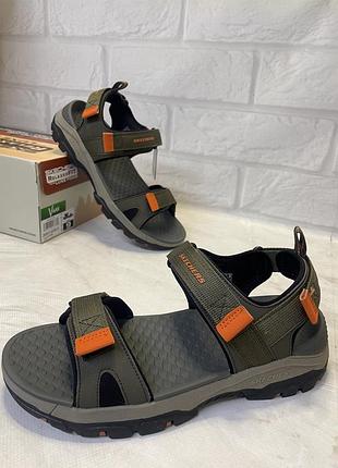 Чоловічі сандалії skechers tresmen, km5223, 205112 olv, оригінал