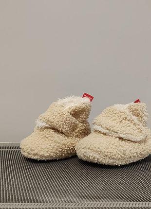 Капці-пінетки плюшеві від myggpp (утеплені) 12 см