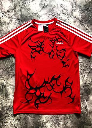 Adidas custom y2k vintage tribal sword gothic opium