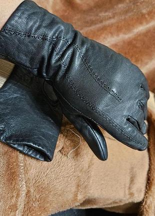 🖤женские кожаные перчатки design gloves