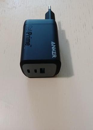 Сетевое зарядное устройство anker prime 100w gan wall charger2 фото