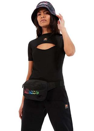 Женская приталенная футболка сетка ellesse