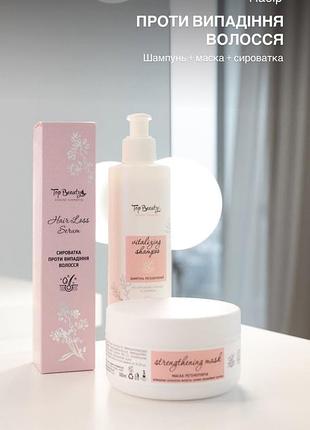Набір проти випадіння волосся top beauty