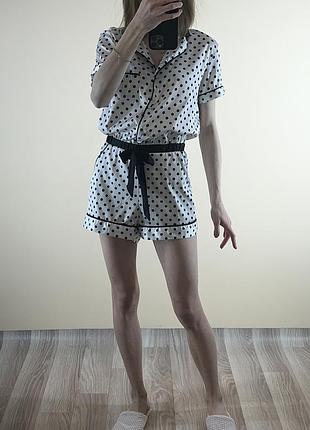 Атласний ромпер