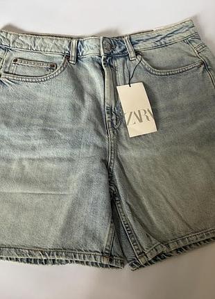 Джинсовые шорты zara