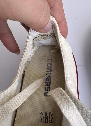Кеди білі converse 35 р 21,5 см 3