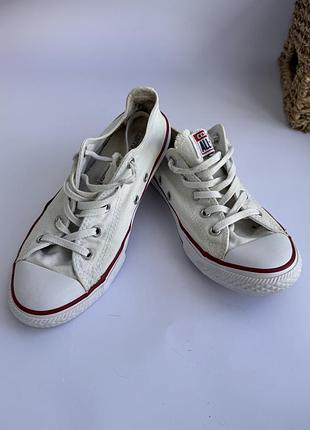 Кеди білі converse 35 р 21,5 см 2