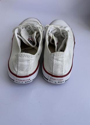 Кеди білі converse 35 р 21,5 см 5