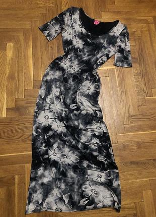 Красива сукня 94% віскози у квіти george 36-38 👍👗😊🔥
