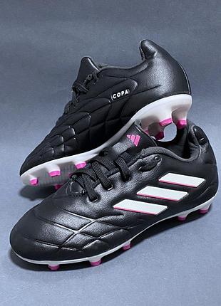 Бутси футбольні adidas 28,5 розмір (18 см устілька) хлопчику дитячі копи копачки натуральна шкіра