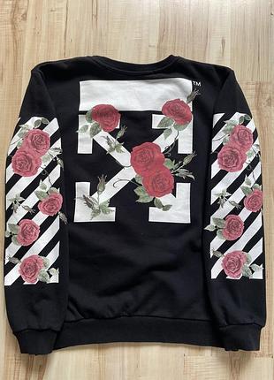 Off-white лонгслів жіночий, чоловічий.