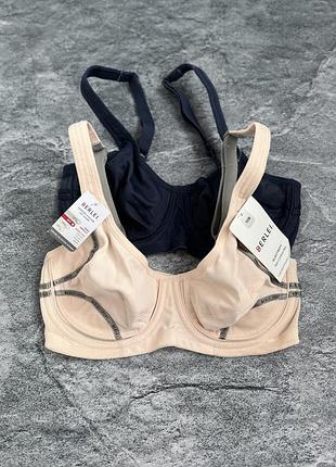 Комплект спортивних бюстгальтерів berlei electrify non-contour bra 70в