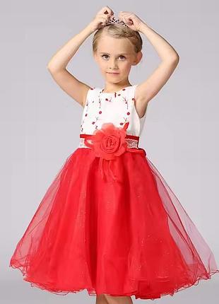 Праздничное пышное платье платье на выпускной