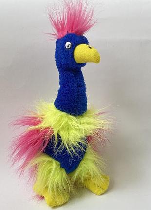 Мягкая игрушка жар птица птичка разноцветная