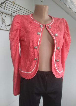 Жакети гіпюр буфи x's-m