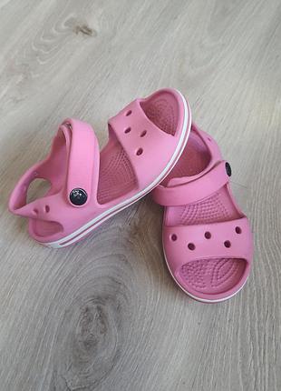 Босоножки сандалии crocs c8 оригинал