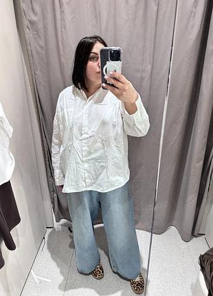 Сорочка вільного крою zara