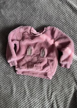 Пухнаста кофтинка на дівчинку 98-104
