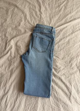 Жіночі джинси скіні блакитні denim co розмір 26 s