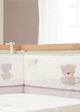 Бортики защита на кроватку кутик на детскую кроветочку mothercare