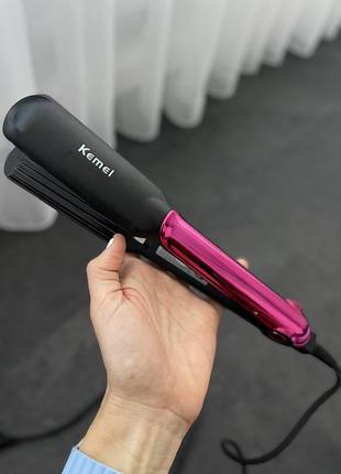 Праска для волосся гофре kemei km-2113a