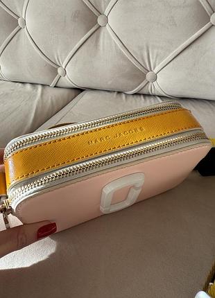 Жіноча шкіряна сумка marc jacobs snapshot оригінал8 фото