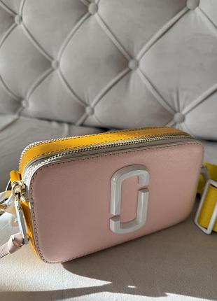 Жіноча шкіряна сумка marc jacobs snapshot оригінал7 фото
