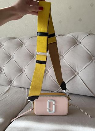Жіноча шкіряна сумка marc jacobs snapshot оригінал10 фото