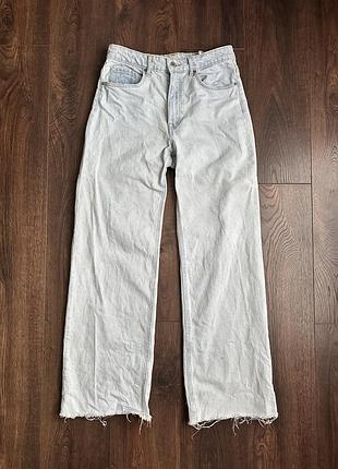 Прямі джинси h&m