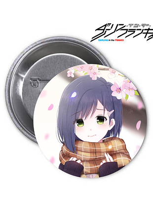 Значок аніме darling in the franxx коханий у франксі 16 ichigo ічиго