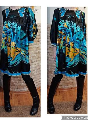 Дизайнерское платье из шелка diane von furstenberg