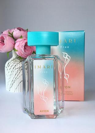 Туалетна вода imari free, 50 мл avon / ейвон імарі фрі