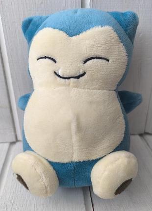 Мягкая игрушка покемон снорлакс snorlax 15 см nintendo пикачу