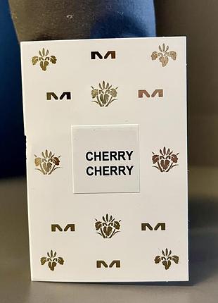 Оригінал cherry cherry від mancera парфумована вода, 2мл🩷