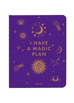Блокнот планер «i have a magic plan» фіолетовий 210х165мм 248 сторінок1 фото