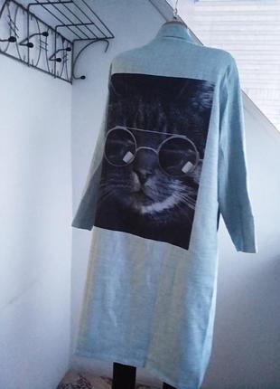 Новое лёгкое пальто двубортный крой xxl