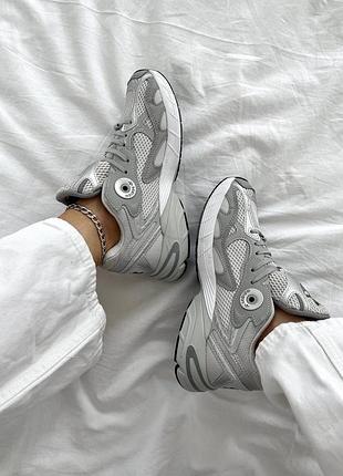 Кроссовки adidas astir white silver