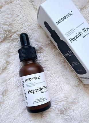 Ліфтинг сироватка з пептидним комплексом medipeel+ bor-tox peptide ampoule