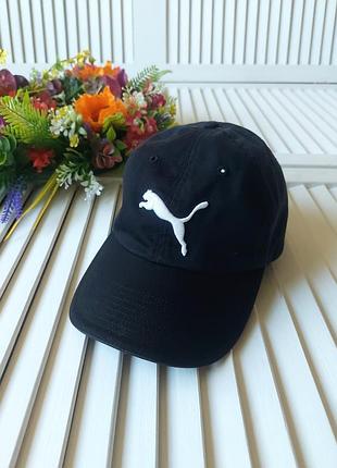 Кепка бейсболка чорна дитяча на хлопчика дівчинку puma