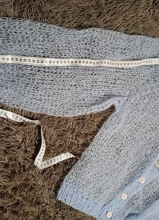 Мохерова кофточка павутинка 6